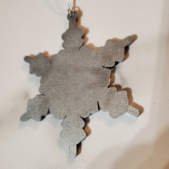 Metal Snowflake Christmas Ornament Custom Made - Picture 6 of 11